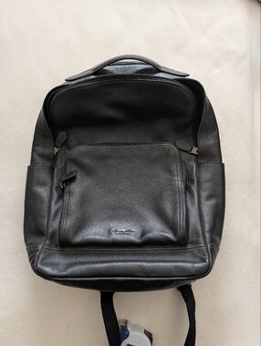 Coach Dark Brown Mens Backpack